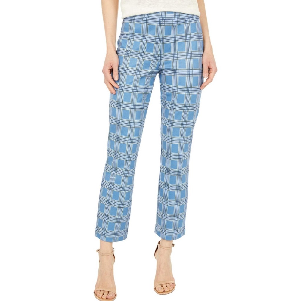 SANCTUARY PENINSULA PLAID PULL ON PANTS M
